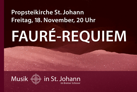 Konzert in St. Johann, Bremen: Fauré-Requiem