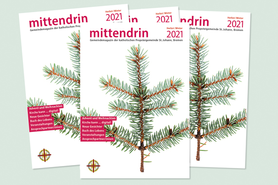 Gemeindemagazin ›mittendrin‹, Herbst/Winter 2021